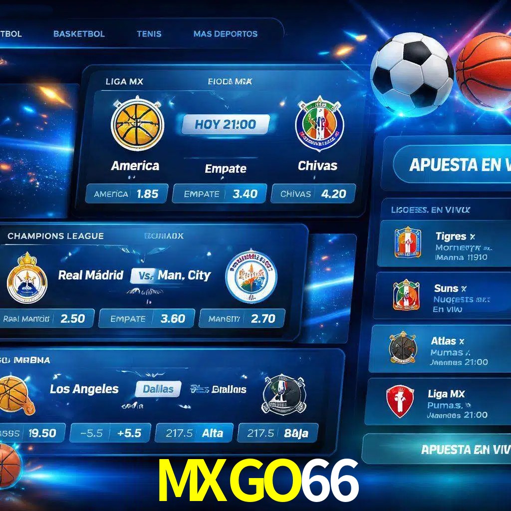 Mercados de apuestas deportivas MXGO66 para jugadores en México